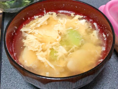 旬のそら豆汁